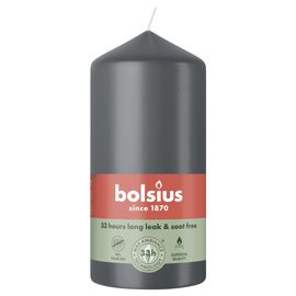 Bolsius Bolsius Stompkaars 120/58 Stormy Grey (1 stuk)