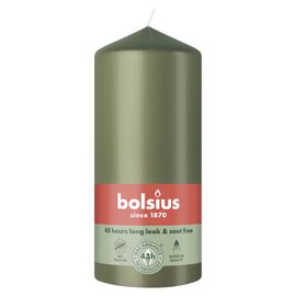 Bolsius Bolsius Stompkaars 130/68 Fresh Olive (1 stuk)