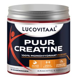 Lucovitaal Lucovitaal Creatine poeder Puur Vegan (210 gr)