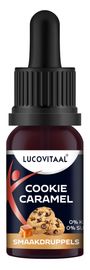 Lucovitaal Lucovitaal Smaak Druppels -Cookie Caramel (Vegan) (20 ml)