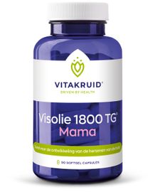 Vitakruid Vitakruid Visolie 1800 TG Mama (90 softgels)