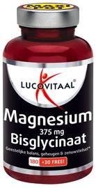 Lucovitaal Lucovitaal Magnesium 375mg Bisglycinaat (210 tabletten)
