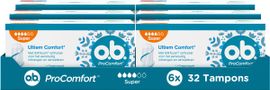 Ob 6x Ob Tampons Procomfort Super (32 stuks)