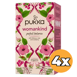 Pukka 4x Pukka Womankind Thee Bio (20 zakjes)