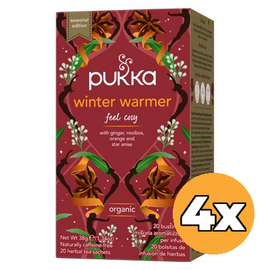 Pukka 4x Pukka Thee Winter Warmer Bio (20 zakjes)