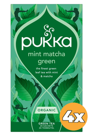 Pukka 4x Pukka Mint Matcha Green Thee (20 zakjes)