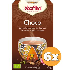 Yogi Tea 6x Yogi Tea Choco bio (17 stuks)