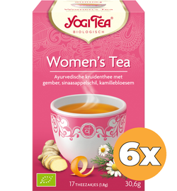 Yogi Tea 6x Yogi Tea Women's tea bio (17 stuks)