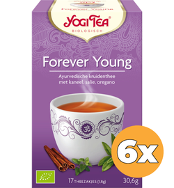 Yogi Tea 6x Yogi Tea Forever young bio (17 stuks)