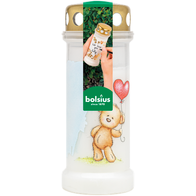 Bolsius Graflicht Nr 6 Knuffelbeer (1 stuk) 1 stuk
