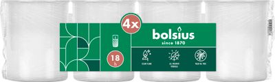 Bolsius Navulling 4X Nr40 Wit (1 stuk) 1 stuk
