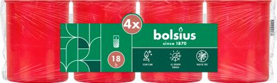 Bolsius Navulling 4X Nr40 Rood (1 stuk) 1 stuk