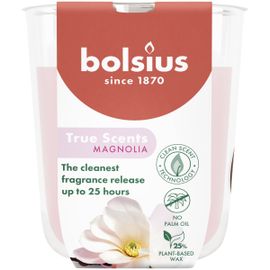 Bolsius Bolsius Geurglas 80/73 True Scents Magnolia (1 stuk)
