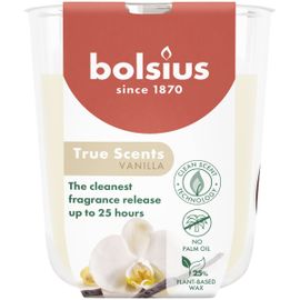 Bolsius Bolsius Geurglas 80/73 True Scents Vanilla (1 stuk)