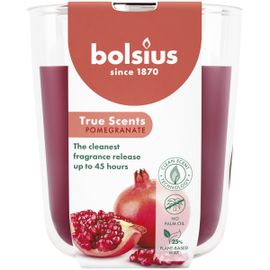 Bolsius Bolsius Geurglas 97/85 True Scents Pomegranate (1 stuk)