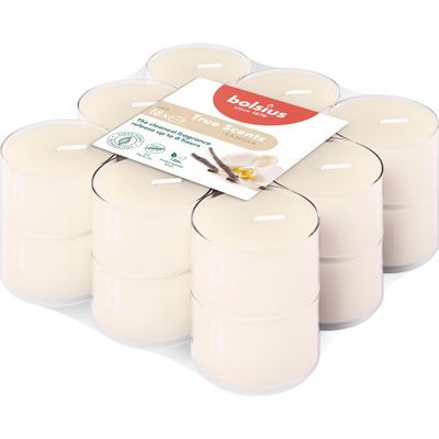 Bolsius Geurtheelichten Clear Cup 6U True Scents Vanilla (1 stuk) 1 stuk