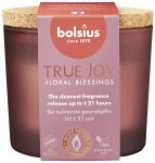 Bolsius Geurglas Met Kurk 66/83 True Joy Floral Blessings (1 stuk) 1 stuk thumb