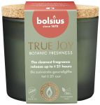 Bolsius Geurglas Met Kurk 66/83 True Joy Botanic Freshness (1 stuk) 1 stuk thumb