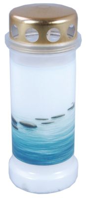 Bolsius Graflicht Nr 6 Met Deksel Stenen (1 stuk) 1 stuk