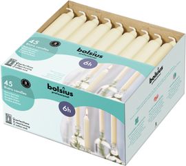 Bolsius Bolsius Horeca Bistro Kaars 180/21,3 Doos 45 Ivoor (1 stuk)