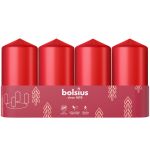 Bolsius Stompkaars 100/48 Tray 4 Delicate Red (1 stuk) 1 stuk thumb