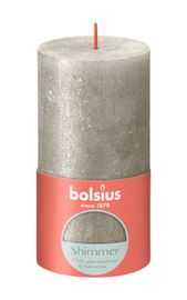 Bolsius Bolsius Stompkaars Shimmer 130/68 Champagne (1 stuk)