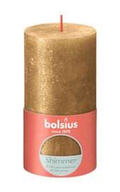 Bolsius Bolsius Stompkaars Shimmer 130/68 Gold (1 stuk)