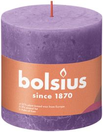 Bolsius Bolsius Rustiek Stompkaars 100/100 Vibrant Violet (1 stuk)