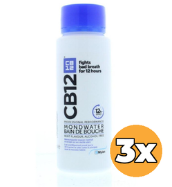 Cb12 3x Cb12 Mondwater original (250 ml)