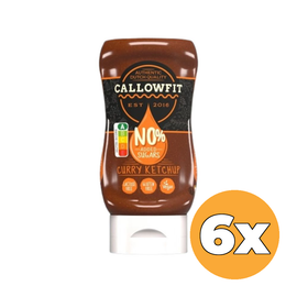 Callowfit 6x Callowfit Curry Ketchup (300 ml)