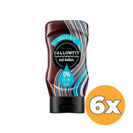 Callowfit 6x Callowfit Chocolate Sauce (300 ml)
