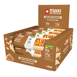 Maxi Nutrition 12x Maxi Nutrition Protein Nut Bar Salted Peanut (46 gr)