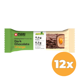 Maxi Nutrition 12x Maxi Nutrition Creamy Core Bar (Vegan) Dark Chocolate Orange (45 gr)