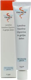 Fagron Fagron Lanoline Vaseline Glycerine in Gelijke Delen (15 gr)