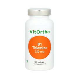 Vitortho VitOrtho B1 Thiamine 250mg (120 vega capsules)