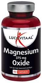 Lucovitaal Lucovitaal Magnesium Oxide 375mg (90 capsules)