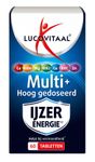 Lucovitaal Multi+ IJzer Energie Hoog gedoseerd (60 tabletten) 60 tabletten thumb