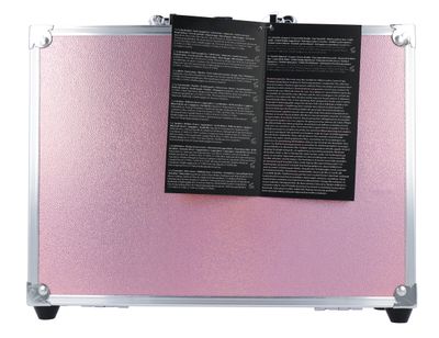 Casuelle Make Up Koffer Glanzend Roze (1 set) 1 set