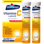 Davitamon Vitamine C + Extra D3 Bruistabletten Citroensmaak (30 tabletten) 30 tabletten thumb