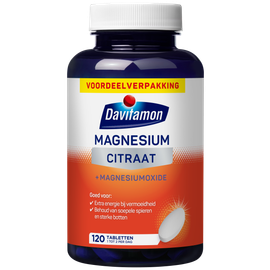 Davitamon Davitamon Magnesiumcitraat & Magnesiumoxide (120 tabletten)