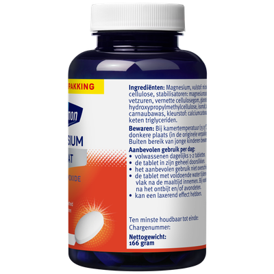 Davitamon Magnesiumcitraat & Magnesiumoxide (120 tabletten) 120 tabletten