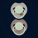 Difrax Fopspeen Glow 0-6M Ivoor (2 stuks) 2 stuks thumb