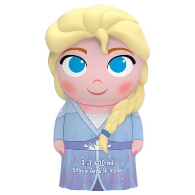 Disney Frozen 2D Elsa Shower Gel & Shampoo (400 ml) 400 ml