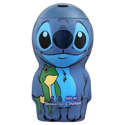 Disney Stitch 2D Figure Shower Gel & Shampoo (400 ml) 400 ml