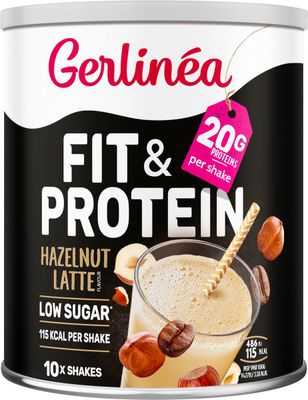 Gerlinéa Fit & Protein Shake Hazelnut Latte Flavour (340 gr) 340 gr