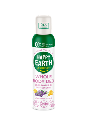 Happy Earth Deobodyspray Lavendel (100 ml) 100 ml