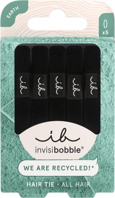 Invisibobble Hair Tie Black (5 stuks) 5 stuks
