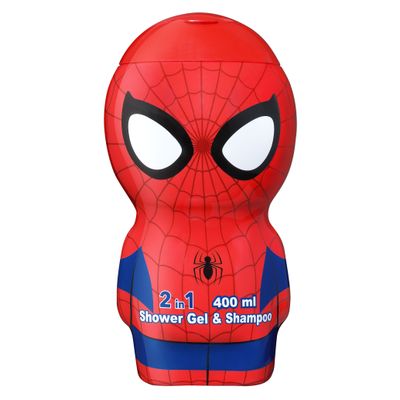 Marvel Spiderman Shower Gel & Shampoo 2D (400 ml) 400 ml