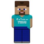 Minecraft Steve 2D Shower Gel & Shampoo 2 In 1 (400 ml) 400 ml thumb