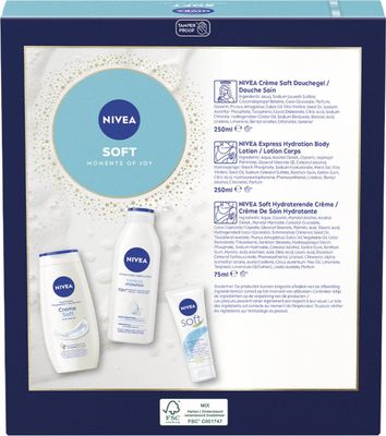 Nivea Soft Moments of Joy Giftset (1 set) 1 set